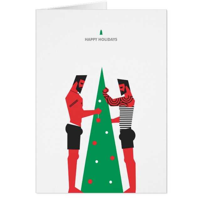 merry gay christmas 2 cards (Front)