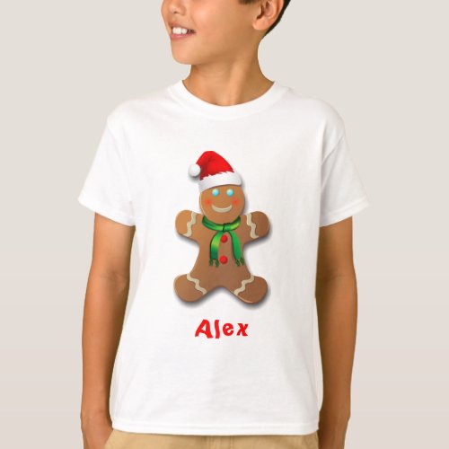 Merry Gingerbread Man T_Shirt