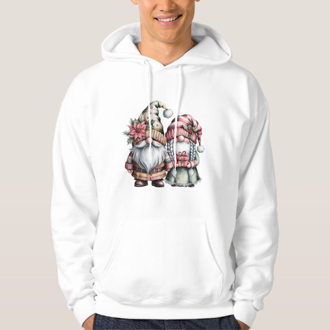 Merry Gnome Greetings Hoodie (Front)