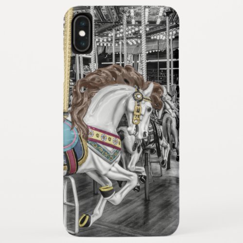 Merry Go Round Carousel iPhone XS Max Case