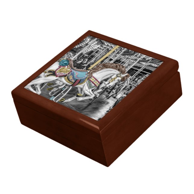 Merry Go Round Carousel Gift Box (Side)