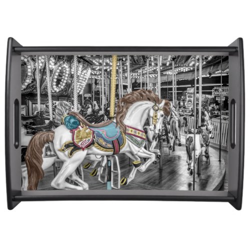 Merry Go Round Carousel Serving Tray