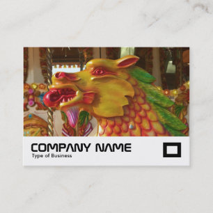 Merry-go-round Dragon Business Card