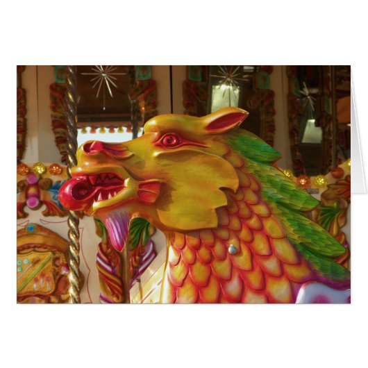 Merry-go-round Dragon Cards (Front Horizontal)
