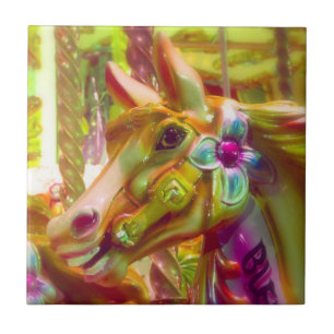 Merry-go-round Horse Ceramic Tile