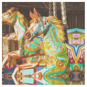 Merry-go-round kaleidoscope fabric 7