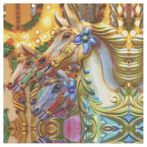 Merry-go-round kaleidoscope fabric 8