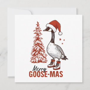 Merry Goose-Mas  Holiday Card