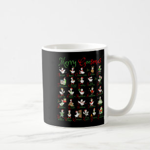 Merry Goosmas Christmas Silly Goose A To Z Cute De Coffee Mug