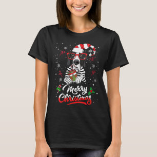 Merry Great Dane Christmas Tree Santa Dog Mom Xmas T-Shirt