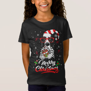 Merry Great Dane Christmas Tree Santa Dog Mom Xmas T-Shirt