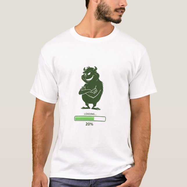 Merry Grinchmas Energy Loading… T-Shirt (Front)