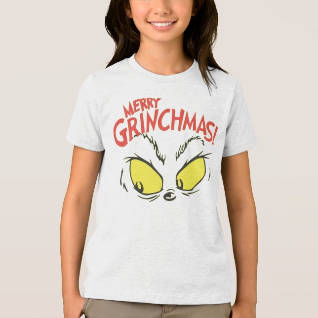 💚 merry grinchmas | Funny Christmas Tee | (Front)