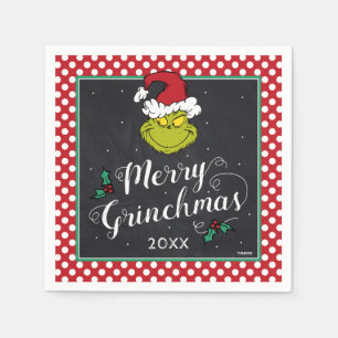 Merry Grinchmas Grinch Holiday Party Napkins