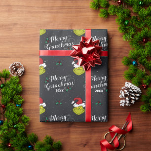 Merry Grinchmas Grinch Holiday Party Wrapping Paper