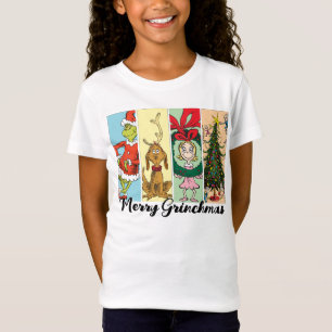 Merry Grinchmas Holiday Collage T-Shirt