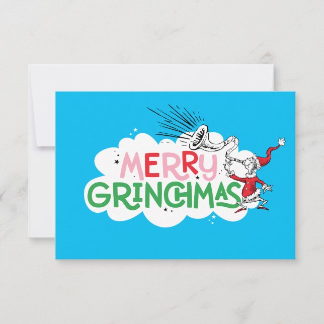 Merry Grinchmas Mister Grinch Card (Front)