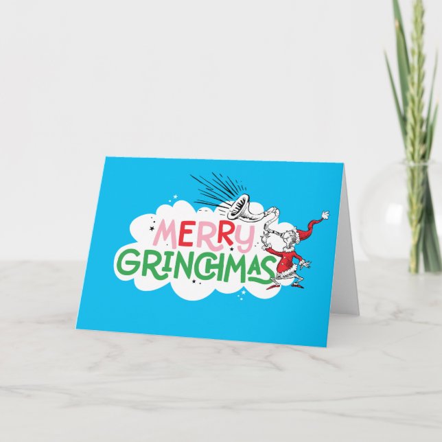 Merry Grinchmas Mister Grinch Card (Front)