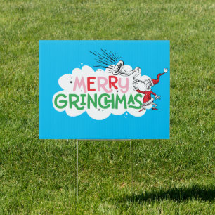 Merry Grinchmas Mister Grinch Sign