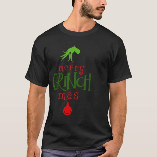 Merry Grinchmas T-Shirt (Front)