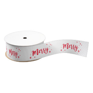 Merry Grosgrain Ribbon