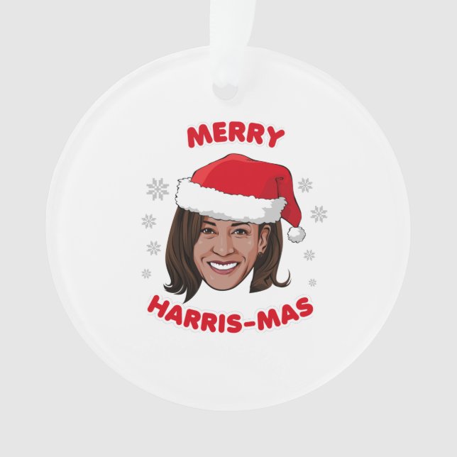 MERRY HARRIS-MAS ORNAMENT (Front)