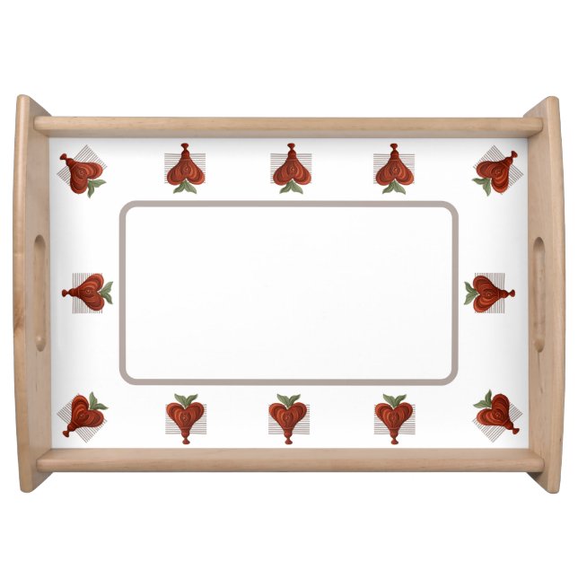 Merry Hearts Serving Tray (Front)