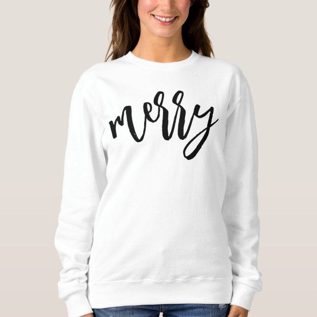 Merry Holiday Christmas Sweatshirt (Front)