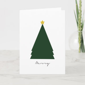 "Merry" Holiday Greeting Card (5" x 7")