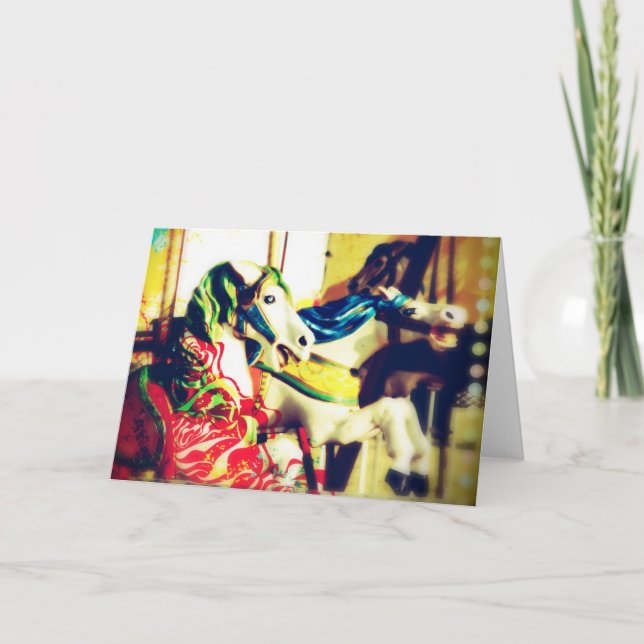 Merry Horses All Occasions  Card (Front)