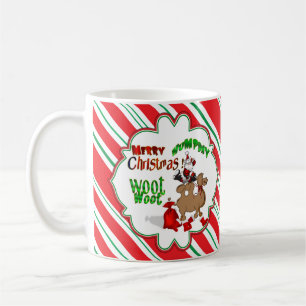 Merry Hump Day Camel Christmas Candy Cane Woot Coffee Mug