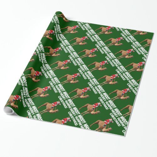 Merry Humpin Chrismtas Hump Day Camel Wrapping Paper