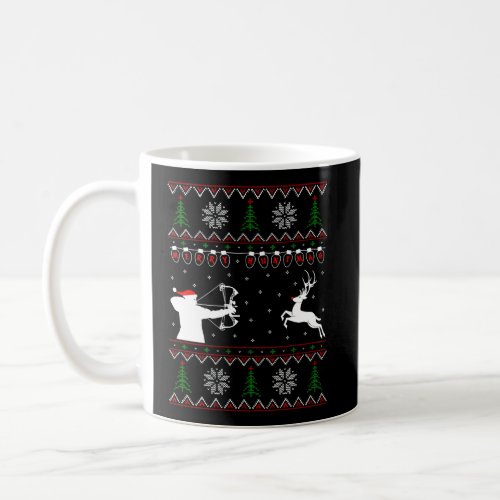 Merry Huntmas Deer Hunting Christmas Sweater Coffee Mug