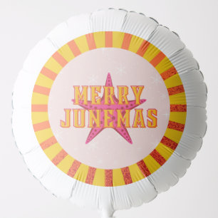 Merry Junemas Tropical Christmas Balloon