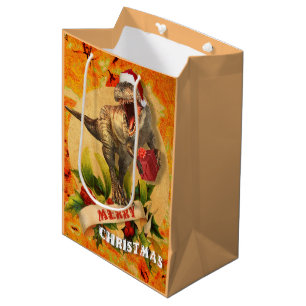 Merry Jurassic Christmas (I) Medium Gift Bag