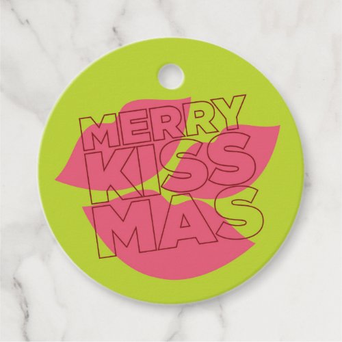 Merry Kissmas Gift Tag