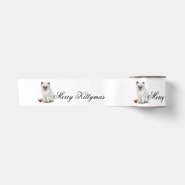 Merry Kittymas ribbon (Front)