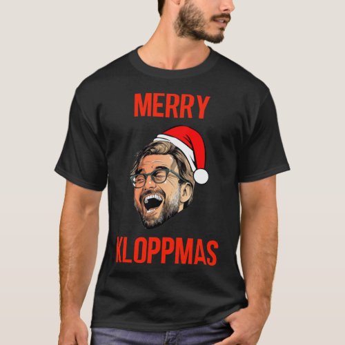 Merry Kloppmas Liverpool FC Christmas T_Shirt