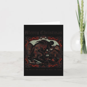Merry Krampus Christmas Xmas Horror Ugly Sweater E Card