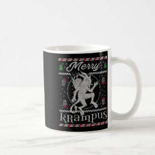 Merry Krampus Christmas Xmas Horror Ugly Sweater E Coffee Mug