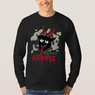 Merry Krampus Night Festival Christmas Devil Germa T-Shirt