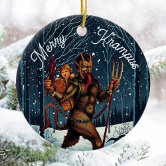 Krampus sale 3 Magnet, Pewter finish