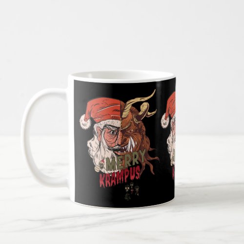 Merry Krampus Scary Santa Horror Christmas Coffee Mug