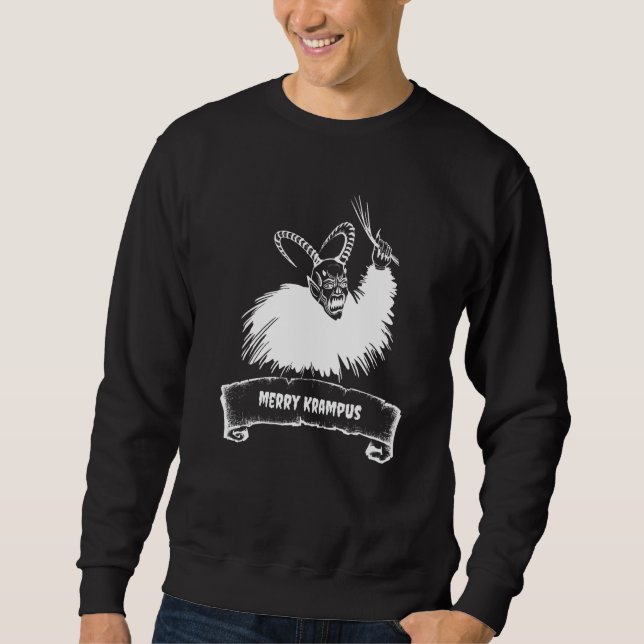 Merry Krampus Sweatshirt (Front)