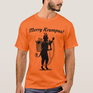 Merry Krampus! Tee. Funny Christmas T-Shirt