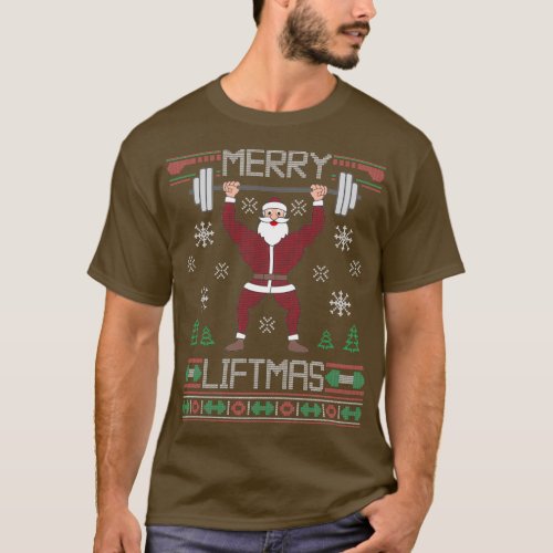Merry Liftmas Ugly Christmas Sweater Workout 