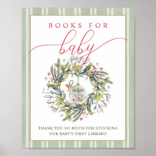 Merry Little Baby Shower Books for Baby Sign