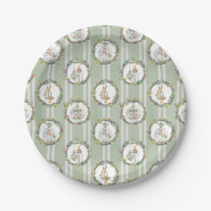 Merry Little Baby Shower Dessert Plates – Pattern