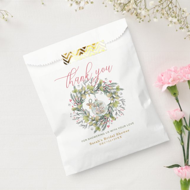 Merry Little Baby Shower Favor Bags – Thank You (Sealed)