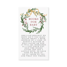 Merry Little Baby Shower Winter Botanical & Gold